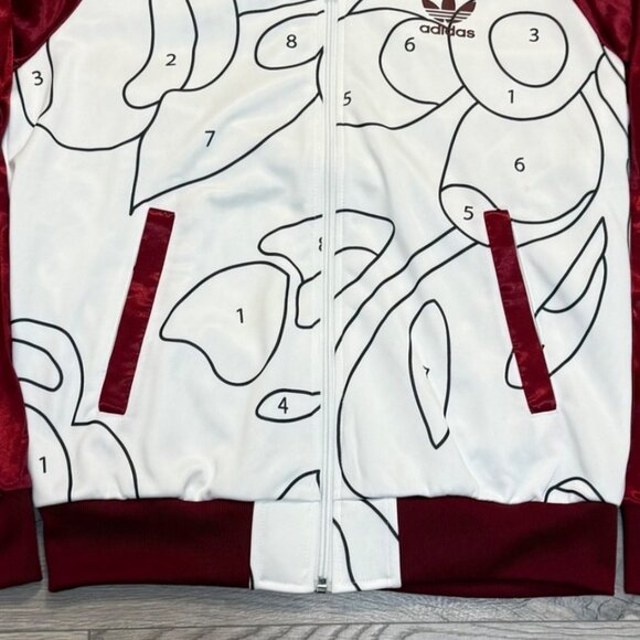 Adidas Rita Ora Womens Track Jacket Paint By Numbers Size S Athleisure Fashion - Picture 6 of 16